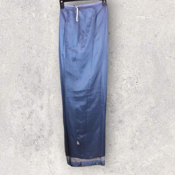 TOMMY BAHAMA 100% Silk Vintage Vines Pant in Lavender Size 14 - Picture 7 of 12